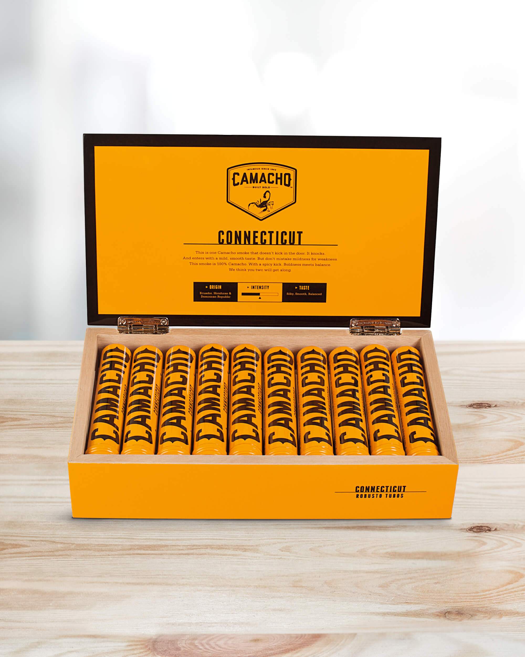 Camacho Connecticut Robusto (Tubos) - Image 4