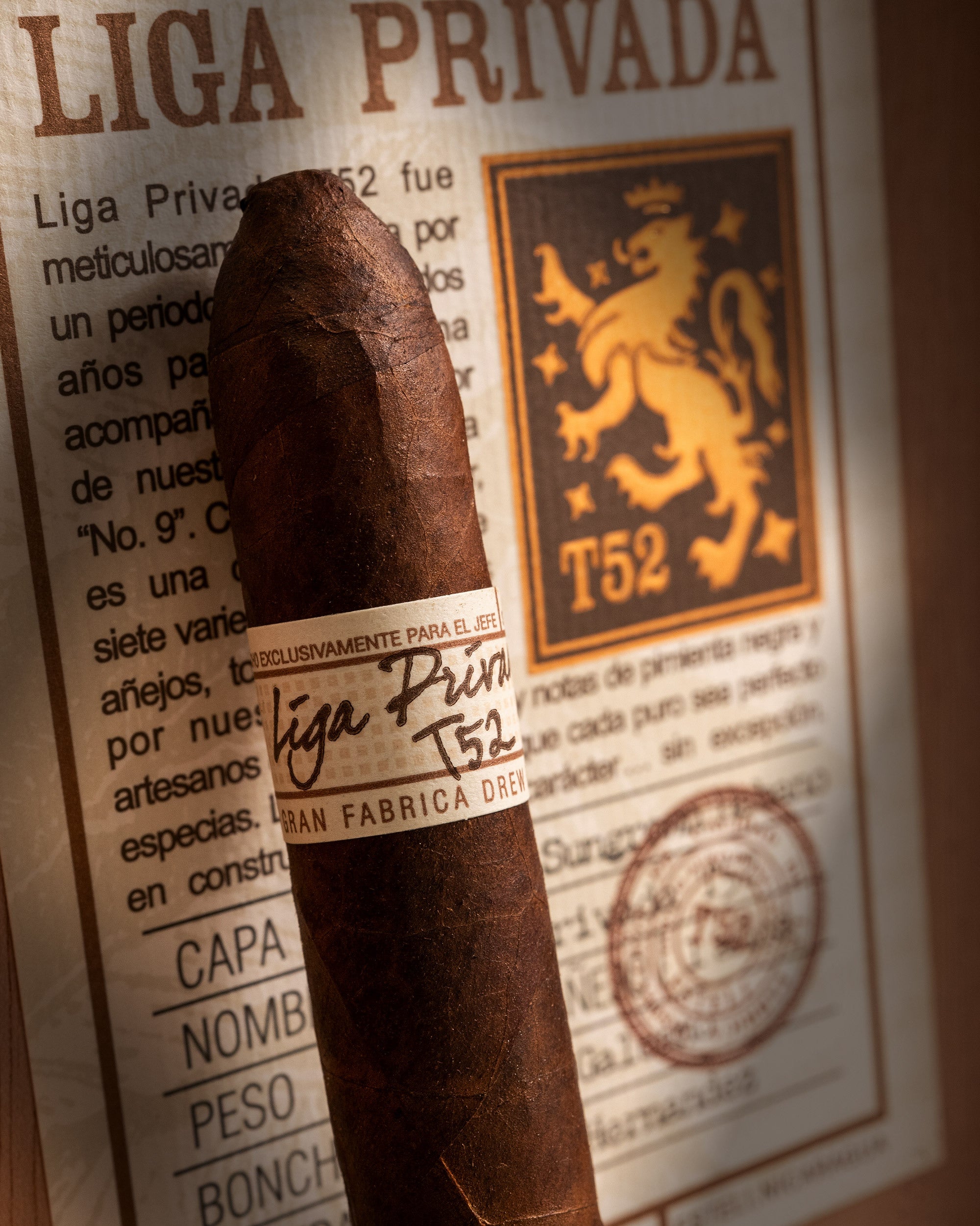 Drew Estate Liga Privada T52 Belicoso - Image 2