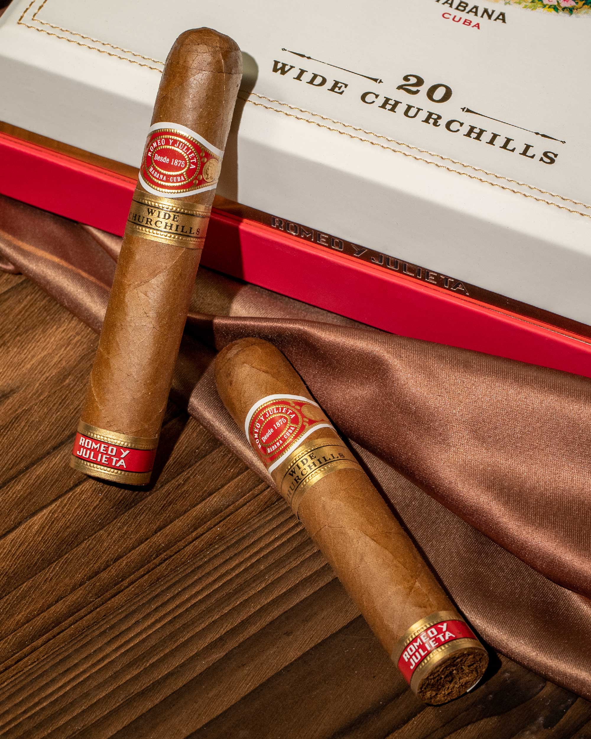 Romeo Y Julieta Wide Churchill Travel Humidor - Image 3