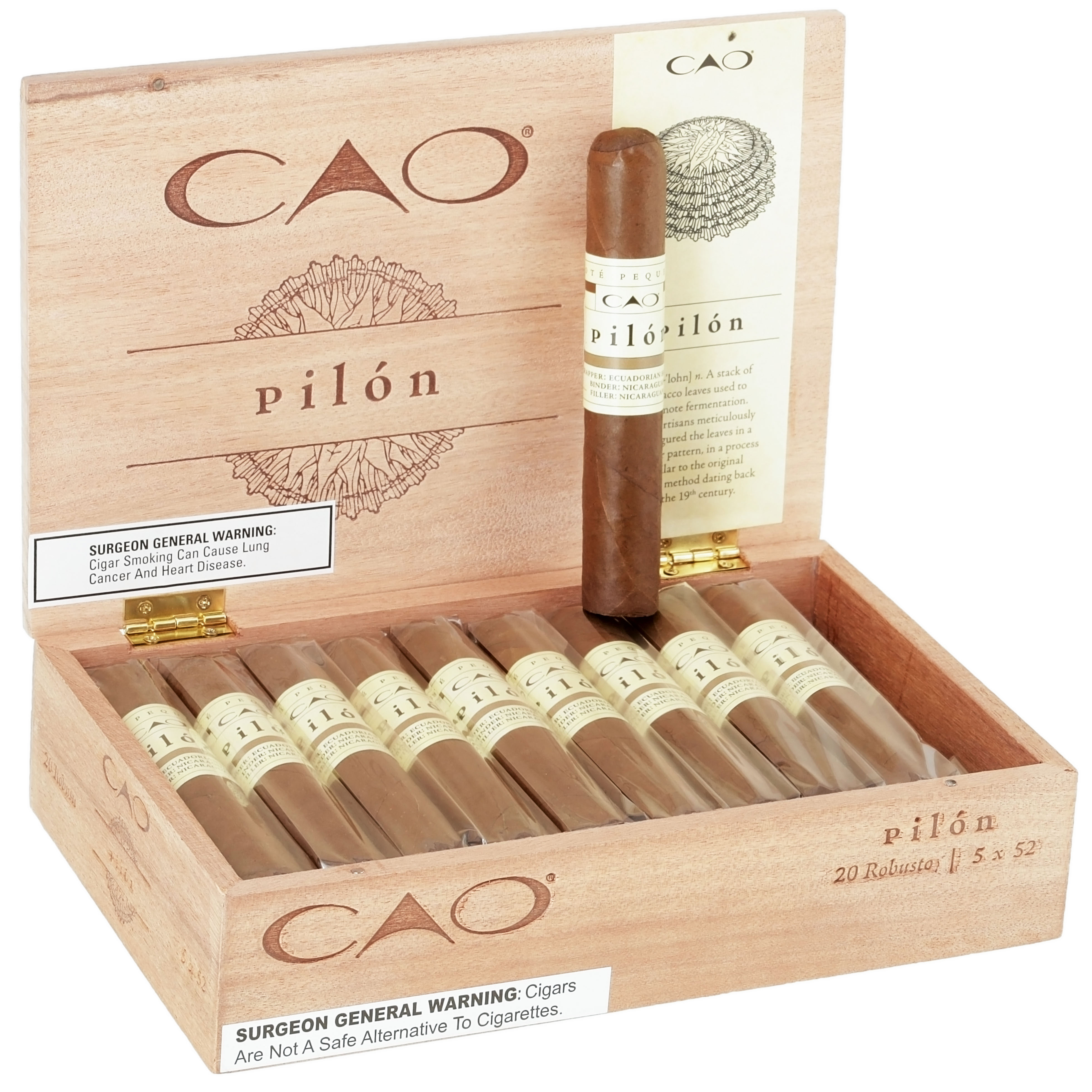 CAO Pilon Robusto 5" * 52